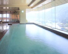磐梯熱海温泉 萩姫の湯　栄楽館　大浴場
