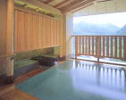 磐梯熱海温泉 萩姫の湯　栄楽館　露天風呂